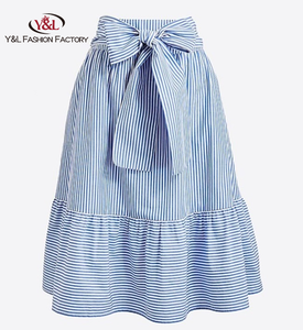 Brown Checkered <strong>Wool</strong> Pleated <strong>Skirt</strong> for Ladies Vintage Style Long Plain <strong>Skirt</strong> High-end Custom OEM Service - Product Image 3