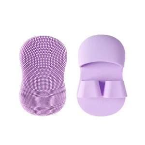 Brosse nettoyante en silicone souple, multifonctionnelle, respectueuse de la peau, pour le lavage du visage, soin de la peau, élimination des points noirs, tampon de lavage pour fille - Product Image 1