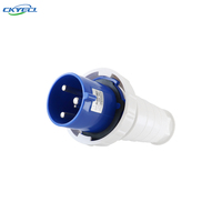 KY1 3Pin 2P + E 4Pin 3P + E 5Pin 3P + E + N prise étanche industrielle de haute qualité et prise ou connecteur IP67 16A 32A 63A 125A