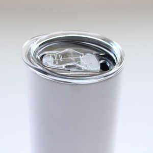 Vaso Térmico Delgado de Acero Inoxidable de 20oz <span class=keywords><strong>con</strong></span> Tapa y Popote, Doble Pared, Antiderrames, para Viajes y Uso Diario - Product Image 2
