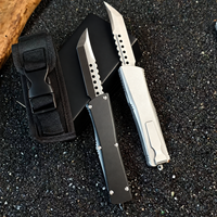 Couteau de poche moderne à lame D2, manche en aluminium CNC, couteau pliant tactique pour l'extérieur, léger, outil de survie et de camping EDC