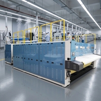 Matériaux haute résistance, 3 rouleaux, repasseuse industrielle pour linge d'hôtel, machine à repasser automatique professionnelle pour tissus intelligents