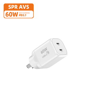 60W gan USB Loại C sạc với SPR/ AVS cho iphone17 PPS 45W sạc nhanh cho Samsung QC3.0 pd3.0 cho bộ sạc điện thoại iphone16 - Product Image 6
