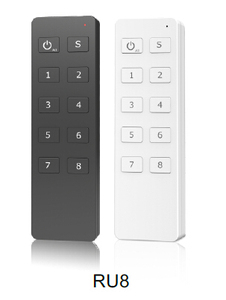 SKYDANCE RU4/RU8 <span class=keywords><strong>4</strong></span> u 8 zonas de atenuación remoto 10 teclas RF control remoto inalámbrico interruptor de luz aplicar a controlador <span class=keywords><strong>LED</strong></span> de 1 canal - Product Image 4