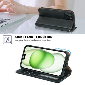 Rétro Rfid Blocage Titulaire De La Carte Magnétique Téléphone Cas Pour <span class=keywords><strong>Vivo</strong></span> Y75 Y36 Y27 Y3S X100s V19 Folio Portefeuille Couverture En Cuir - Product Image 6