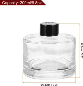 Empty Glass <b>Reed</b> <b>Diffuser</b> <b>Bottle</b> 120ml 100ml 150ml 200ml <b>Diffuser</b> <b>Bottle</b> Clear - Product Image 2
