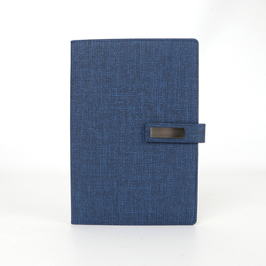 Custom 2021 Luxury Refillable Stationery Diary Notebook Gift Set Business Office Pu Leather Magnetic A5 Journal With Box And Pen