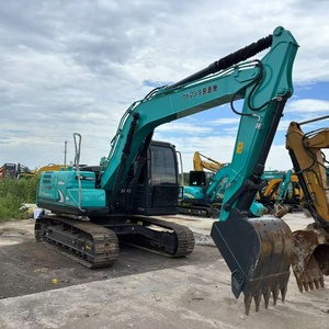 Excavadora Usada Kobelco SK140 de 14 Toneladas, Excavadora Hidráulica de Orugas con Motor, Bomba y Caja de Cambios Mitsubishi Importados - Product Image 3
