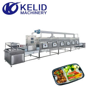 Machine de chauffage micro-ondes CE PLC personnalisée, à fonctionnement automatique et facile, pour chauffage rapide et uniforme des boîtes de repas instantanés, haute efficacité - Product Image 4