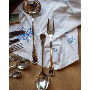 Juego de Cubiertos Christofle Albi Design para 12 Personas, Colección de Vajilla de Aleación de Plata con Envío Manual - Product Image 3