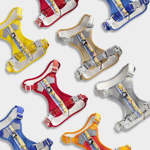 Rompi anjing layanan dapat disesuaikan reflektif, <span class=keywords><strong>Harness</strong></span> kontrol nyaman Set <span class=keywords><strong>Harness</strong></span> anjing tanpa tarik untuk anjing - Product Image 1