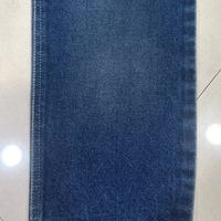 Tissu non tissé acrylique ultra-durable effet denim indigo foncé, résistant à l'abrasion, blanchi, uni, brocart, 70 g/m², densité 6868, largeur 66/67 pouces