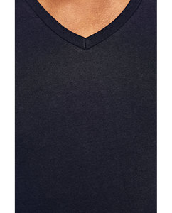 Mới Nhất Thiết Kế Thông Minh Giản Dị V Cổ T-Shirt Jersey Dài Tay Áo Mỏng Phù Hợp Với In Mô Hình Thiết Kế Trống - Product Image 3