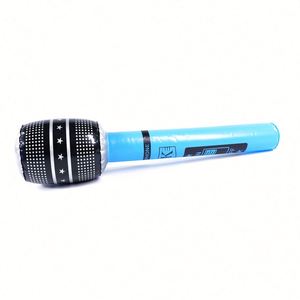 Guitarras y Micrófonos Inflables de PVC con Diseño Clásico y Logotipo Personalizado, Juguetes para Instrumentos Musicales, Decoración para Fiestas Infantiles - Product Image 3