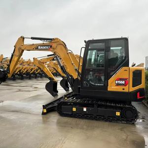 Miniexcavadoras SANY SY55C Usadas Originales para la Industria Minera, 55 Toneladas, SY35 SY55U SY60, Gran Potencia, Buen Estado, Motor - Product Image 3