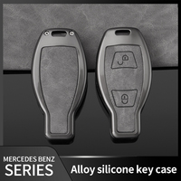 Étui à clés de voiture en alliage de Zinc pour Mercedes Benz A B C E R classe GLS GLA GLK GLC CLS CLA AMG W204 W205 W212 W463 W176 accessoires Auto