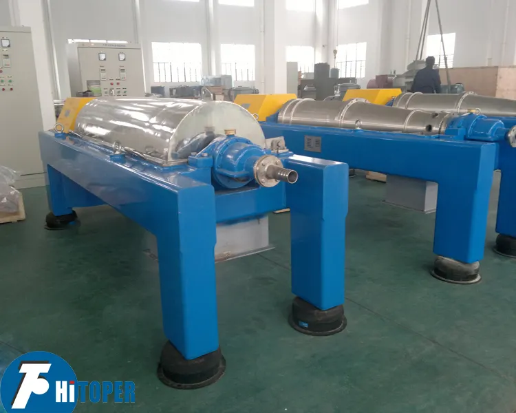 Food industry used continuous work fish oil decanter centrifuge
