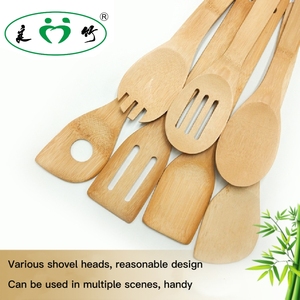 Ustensiles de cuisine en bambou, le meilleur cadeau! Ustensile de cuisine, kit accessoires - Product Image 5