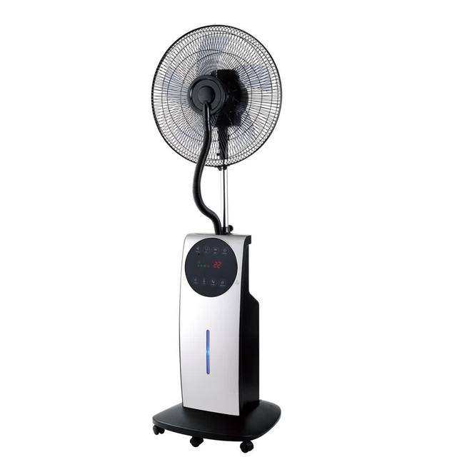 Household Appliance Indoor Air Cooling Mist Stand Fan with Remote Control