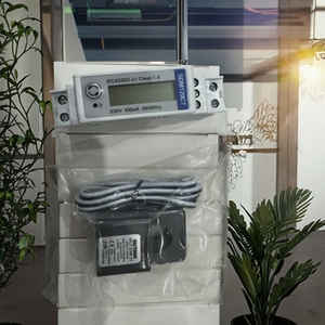 Compteur d'énergie intelligent monophasé SDM120CT 170-480V pour systèmes solaires, testeur de compteur électrique numérique RS485, détecteur de capteur - Product Image 2