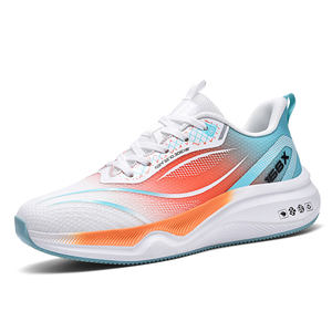 Dernières US 13 14 EU 47 48 Chaussures de course en maille ultra légères avec fibre de carbone et talon renforcé <span class=keywords><strong>pour</strong></span> l'absorption des chocs - Product Image 2