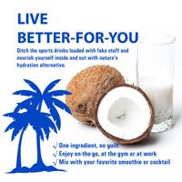 Eau de Coco 100% Naturelle Marque Blanche OEM – Boisson Tropicale Saine – Direct Usine
