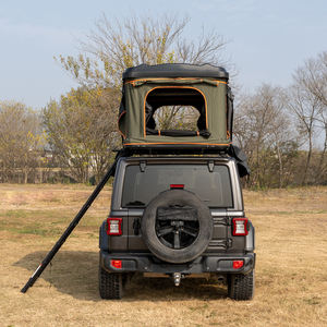 Camping en plein air 4wd pliable coque dure véhicule ouvert voiture <span class=keywords><strong>toit</strong></span> tente boîte <span class=keywords><strong>toit</strong></span> rigide en aluminium tente de <span class=keywords><strong>toit</strong></span> - Product Image 4