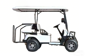Carrito de Golf Eléctrico de 4 Plazas XM45004, Batería de 48V 5x100AH, Neumáticos Todoterreno de 12 Pulgadas, Transmisión Semiautomática, Distancia al Suelo de 200 mm, Modelo Superior - Product Image 6