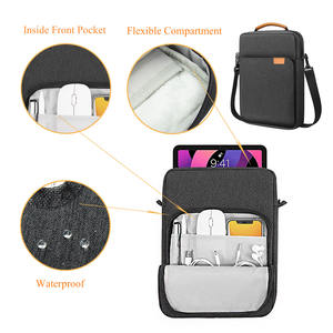 Sacoche universelle en polyester RPET de 10, 11, 12.9 pouces, housse de protection <span class=keywords><strong>pour</strong></span> ordinateur portable et tablette, <span class=keywords><strong>pour</strong></span> <span class=keywords><strong>iPad</strong></span> - Product Image 3