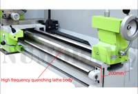 Tour à métaux numérique horizontal robuste NUMOBAMS NU380ES à 2 axes liés pour atelier