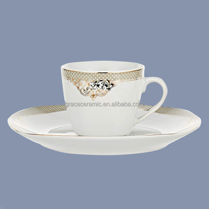 Grace Ensemble <span class=keywords><strong>de</strong></span> Dîner En Céramique 47 Pièces chine D'os <span class=keywords><strong>De</strong></span> Luxe En Or Jante Porcelaine Dîner Ensemble <span class=keywords><strong>Vaisselle</strong></span> <span class=keywords><strong>Pour</strong></span> <span class=keywords><strong>8</strong></span> <span class=keywords><strong>Personnes</strong></span> - Product Image 5