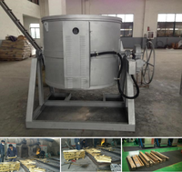 2025 El mejor horno de fusión de cobre 10KG-100KG-Pequeño horno de fundición eléctrico para alambre de cobre con certificado CE para venta directa