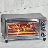 Four à pain miniature de comptoir JingXin Factory en acier inoxydable pour la cuisson de pizzas, de toasts et le réchauffement des aliments