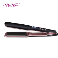 Planchas de Pelo Planas de Titanio MAC para Salón y Hotel, Plancha de Pelo de Cerámica de Turmalina OEM, Planchas de Pelo Planas al por Mayor