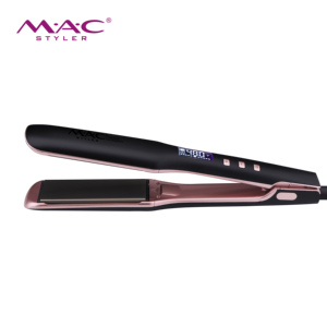 Lisseurs à cheveux en titane MAC, <span class=keywords><strong>lisseur</strong></span> à cheveux pour salon et hôtel, <span class=keywords><strong>lisseur</strong></span> en céramique <span class=keywords><strong>tourmaline</strong></span> OEM, vente en gros de lisseurs à cheveux - Product Image 2