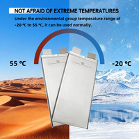 Sel Baterai Semi-Solid State CALH 3.7V 26Ah 309wh/kg Densitas Energi Tinggi 26000mAh NCM Pouch Cell untuk Drone UAV