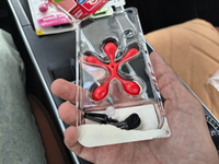 Diffuseur d'air de voiture de luxe Dr. Marcus avec clip de ventilation et éclairage d'ambiance, en plastique