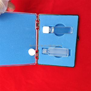 Cuvette en quartz transparent de 10 mm de long, à deux côtés, avec bouchon à vis, pour cellule UV - Product Image 6