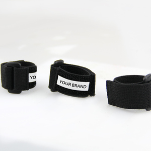 Tùy Chỉnh Đàn Hồi Nylon Chống Trượt Móc Và Vòng Lặp Lưu Trữ Dây Đeo Màu Đen Với Nhãn Khóa Cho Công Cụ Nhà Phòng Lưu Trữ Cố Định Các Mặt Hàng - Product Image 6