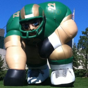 Personnage publicitaire gonflable populaire et attrayant : Joueur de football, <span class=keywords><strong>sportif</strong></span>, mascotte de football, personnage de dessin animé, athlète - Product Image 2