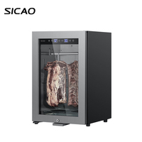 Réfrigérateur de maturation à froid SICAO pour viande, steaks et saucisses, 63L, 1-22°C °   Humidité 50-85%