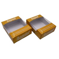 2026 Innovative Design for Certified Recycled Materials Transparent Window Custom Logo Custom Shape Paper Carton Box