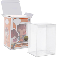 Boîte d'emballage cadeau en plastique transparent PET 0,5 mm Vinyle transparent Funkos Poped Protecteur Boîte en plastique transparente