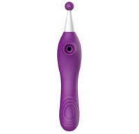 Neuer Bestseller 3-in-1 Hochfrequenz-Nippel-Klitoris-Sauger Mehrfach-G-Punkt-Stab-Stimulator Vibrator Pinpiont-Stimulator