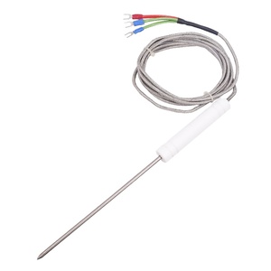 <span class=keywords><strong>Sonde</strong></span> de température PT1000 PT100 NTC de qualité alimentaire, <span class=keywords><strong>sonde</strong></span> en acier inoxydable, thermocouple <span class=keywords><strong>pour</strong></span> viande, barbecue, <span class=keywords><strong>four</strong></span> - Product Image 1