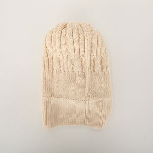 High Quality Custom Women's Winter Warm Soft Acrylic <strong>Pom</strong> <strong>Pom</strong> Hat Caps Thick Knit <strong>Beanie</strong> Printed Character Autumn Cuff <strong>Beanie</strong> - Product Image 5