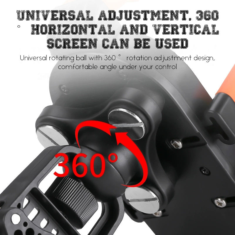 Hongdak Universal Bike Vent Mount Holder 360 Degree Rotation Mobile Phone Holder Bicycle Air Outlet Phone Bracket for Smartphone