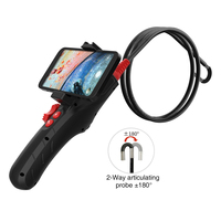 Nouvelle caméra d'inspection vidéo endoscopique articulée UW18 Android iOS 1080P, 8,5 mm, 6,0 mm, objectif souple, câble souple, double caméra