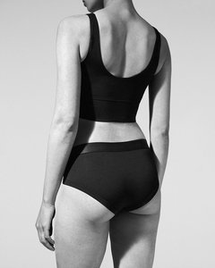 Culottes de bikini taille basse à coupe haute pour adultes, sous-vêtements blancs tricotés vierges pour sublimation, pour la personnalisation de bikinis imprimés - Product Image 4