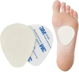 YEBEI Adhesive Foam Foot Cushion Pads Felt Metatarsal Orthotics for Men and Women Relieves Foot Pain